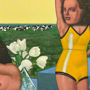 Pat Andrea, annondschemering in de lage landen (detail), 2013. Courtesy of Alma Contemporary Art Gallery