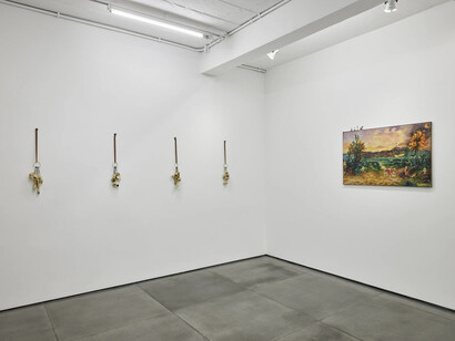 Jaime Lauriano, Eu estou aqui com toda minha gente [I am here with all my people], exhibition view. Courtesy of Nara Roesler 