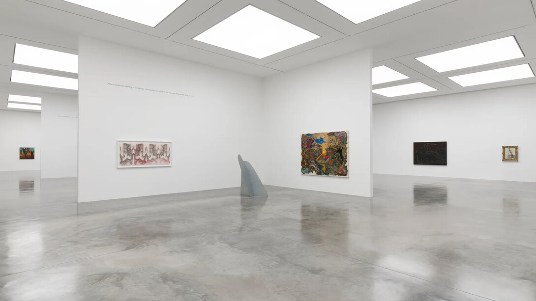 Various artists, Alien shores, exhibition view. Courtesy of White Cube Gallery