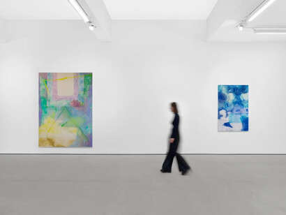 Victoria Morton, Oxygenic, exhibition view. Courtesy of Sadie Coles HQ