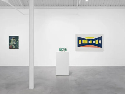 Various artists, Group exhibition, exhibition view. Courtesy of Modern Art