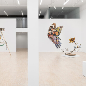 Rebecca Manson, Time, you must be laughing, exhibition view. Courtesy of Jessica Silverman Gallery
