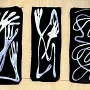 Lucio Fontana, Studio per decorazione spaziale 1952