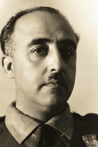 Ritratto fotografico di Francisco Franco, 1930 circa