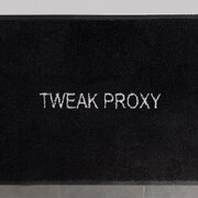 Keith J.Varadi, Tweak proxy, 2015, Custom door mat, 61 x 89 cm (in. 24 x 35 )