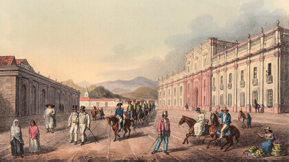 James Paroissien y George Johann Scharf, Casa de La Moneda de Santiago (1824) 