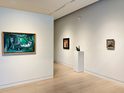 Masters of modernism: from Gauguin to Warhol, exhibition view. Courtesy of Acquavella