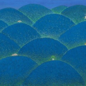 Kim In Ok, The road to Hanggeum-ri (detail), 2023. Courtesy of Kate Oh Gallery