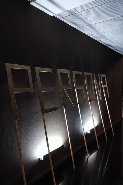 Formas de lo invisible, vista de exhibición. Cortesía del Museo de la Memoria y los Derechos Humanos 