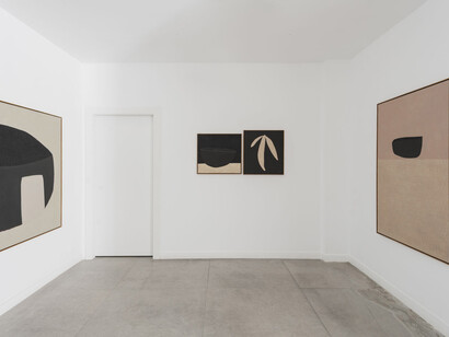 Maru Quiñonero, Casa vacía, exhibition view. Courtesy of Alzueta Gallery