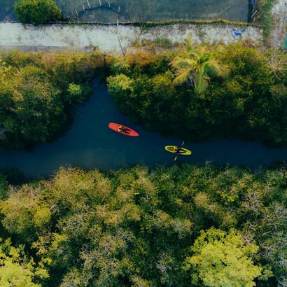 Boating retreats for the tourists in Kerala, India. rain transforms Kerala into a lush, calm, and majestic destination