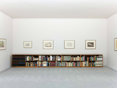 Ernst Ludwig Kirchner reinvents himself, exhibition view. Courtesy of Galerie Henze and Ketterer