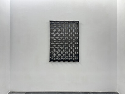 Manu Muniategiandikoetxea, Nao es tu, ez da zu, no es tu, vista de exhibición. Cortesía de Espacio Mínimo 