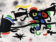 Joan Miró, Barrio chino (detail), 1971. Courtesy of Gomleys Fine Art