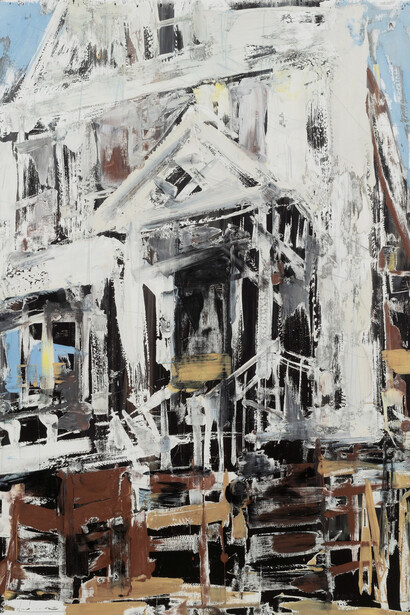 Sean Flood, Ptown rising, 2025. Courtesy of the Schoolhouse Gallery