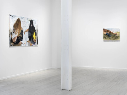 Sixten Sandra Österberg, Flood, exhibition view. Courtesy of Andréhn-Schiptjenko