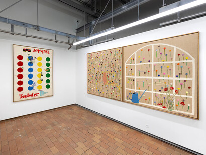 Loji Höskuldsson, Neighbours, exhibition view. Courtesy of V1 Gallery