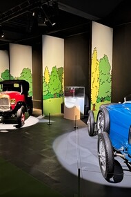 Mulhouse Exposición Conduciendo con Tintín, de abril a noviembre 2025. Museo del Automóvil - Colección Schlumpf, Mulhouse, Francia