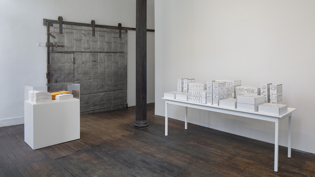 Matt Mullican, The universe, exhibition view. Courtesy of Peter Freeman, Inc.