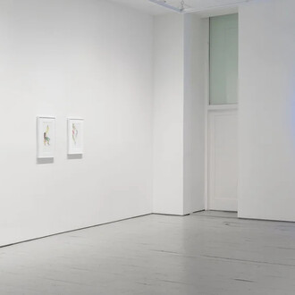 Stephen Antonakos, Space and color, exhibition view. Courtesy of Jack Barrett Gallery