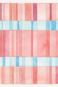 Transition #6, watercolour, 12 x 8cm, Mark Weighton, 2020