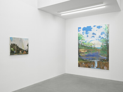 Verne Dawson, Hamlet’s mill, ausstellungsansicht. Mit freundlicher genehmigung der Galerie Eva Presenhuber