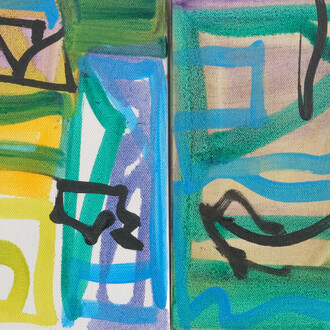 Melissa Meyer, Shuffle along #1 (detail), 2024. Courtesy of Contemporary Art Matters