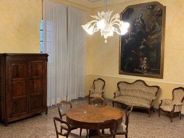 Sala di rappresentanza del Collegio Senatore, Pavia, Italia