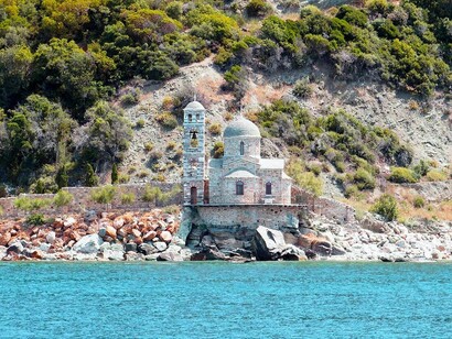 Naós Agiu Ioannu Theologu, chiesa di Sant Joan el Teòleg, Monte Athos 