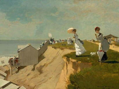 Winslow Homer, Long branch, New Jersey, 1869. Courtesy of MFA