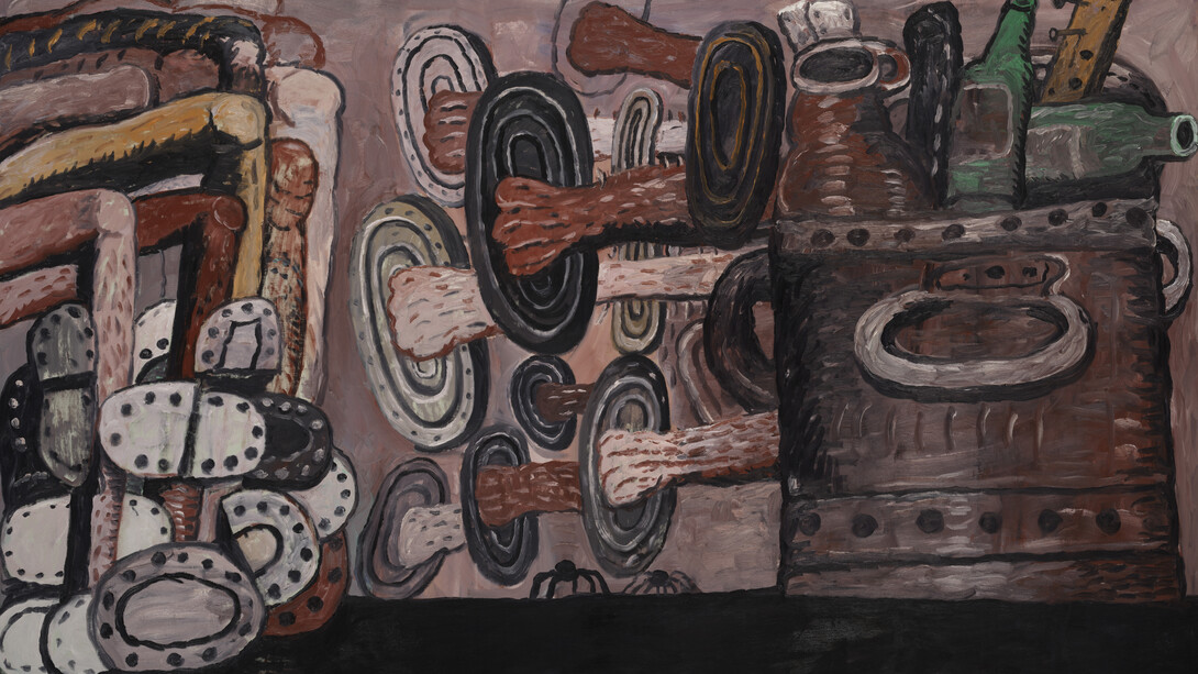 Philip Guston, The street [La rue] (detail), 1977. Courtesy of Musée Picasso