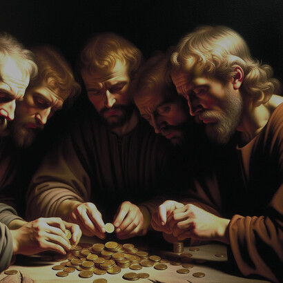 Geben wird in der paulinischen Philosophie als Ausdruck der Gnade Christi verstanden