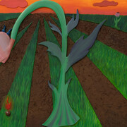 Alexandria Smith, a wind yet don't sway (detail), 2025. Courtesy of David Castillo Gallery