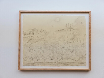 Andrew Waddington, Betwixt and between – The poetry of landscape, exhibition view. Courtesy of Yorkshire Sculpture Park