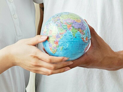 This small planet, passed from hand to hand, carries the weight of all human hopes