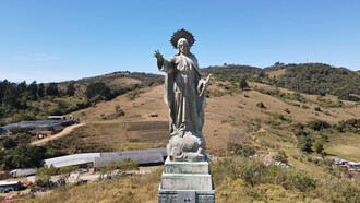 Cristo Rey de Ochomogo. Foto cortesía de William Gómez Morales, 2021 