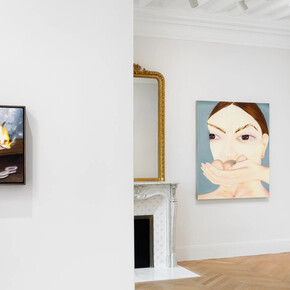 Karolina Jabłońska, Jarred kitchen, vue de l'exposition. Avec l'aimable autorisation de la galerie Esther Schipper