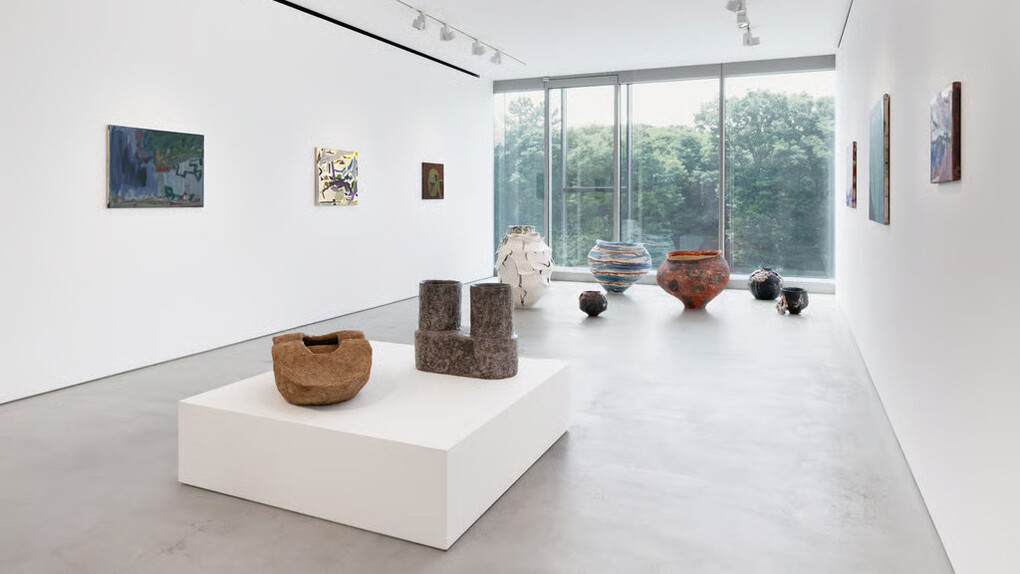 Various artists, Surface and signal, exhibition view. Courtesy of Blum Gallery