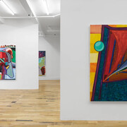 Carrie Rudd, The lips, the teeth, the tip of the tongue, exhibition view. Courtesy of Polina Berlin Gallery