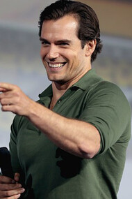 Henry Cavill speaking at the 2019 San Diego Comic Con International, for "The Witcher", at the San Diego Convention Center in San Diego, California, USA