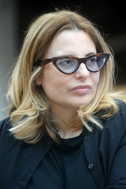 Teresa Ciabatti alla Bookique di Trento per un evento del progetto Generazioni, 2020
