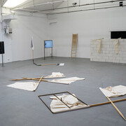 Janusz Bałdyga, Certificate of employment, exhibition view. Courtesy of Galeria Labirynt