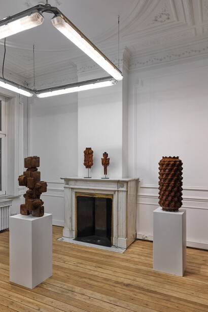 Pierre Gaignard, latent_breath_(), vue de l'exposition. Avec l'aimable autorisation de la Galerie Eric Mouchet