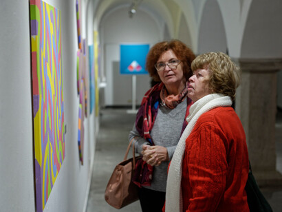 Various artists, World synthesis / Didactic quadrilateral, exhibition view. Courtesy of Gallery of Spiš Artists