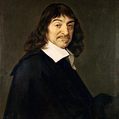 Frans Hals, Ritratto di René Descartes (Cartesio), olio su tela, 1649, Museo del Louvre, Parigi, Francia