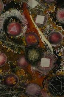 Detalle de "Et in Arcadia Ego",  óleo sobre lienzo, Christo Coetzee, 1964