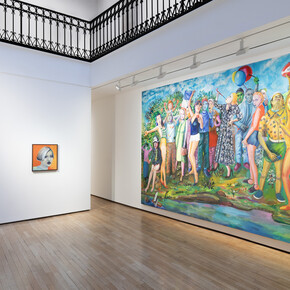 Martial Raysse, Recent works, exhibition view. Courtesy of Templon