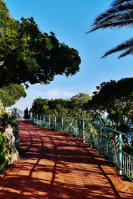 Passeggiata Anita Garibaldi, Nervi, Genova, Italia