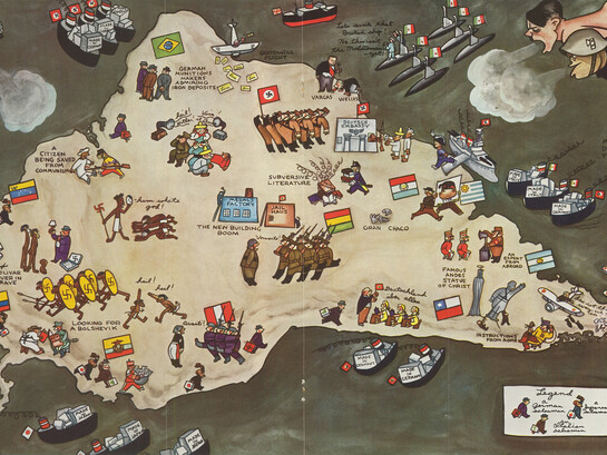John Groth, South America Under The Axis or The Heil With the Monroe Doctrine (1938)