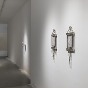 Ivana Bašić, Fantasy vanishes in flesh, veduta della mostra. Per gentile concessione di Francesca Minini. Foto di Andrea Rossetti